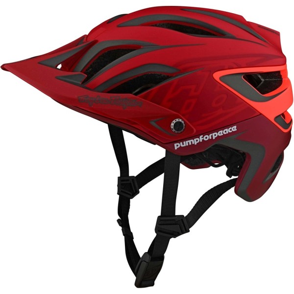 MTB-Helm A3 Mips Pump for Peace Red