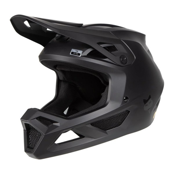 Fullface-Helm DH Kinder Rampage Youth Matt Black